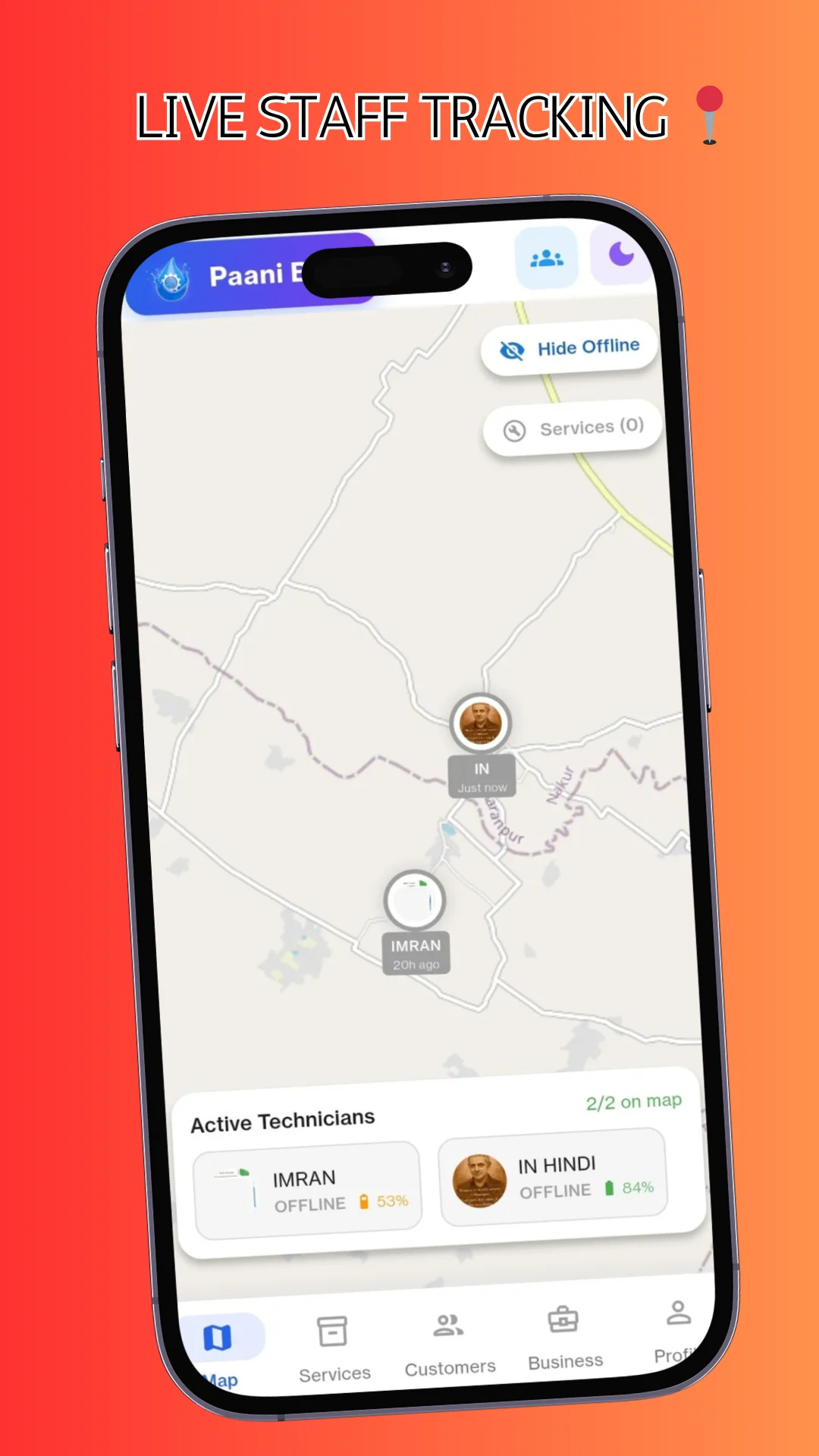 Shop Dashboard - Overview of customers, AMC contracts, and daily tasks